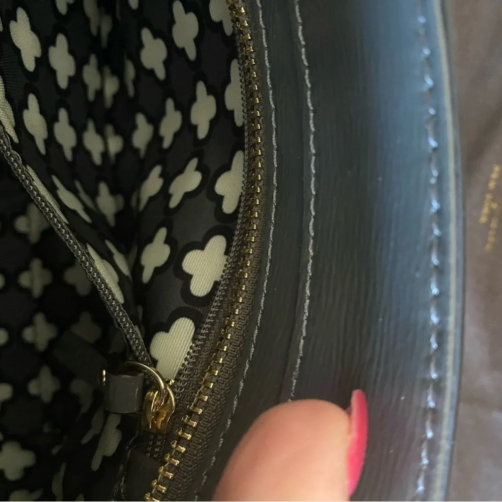 kate spade Angelica Beacon Court crossbody in shadow gray